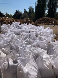 sacos leña eucaliptus